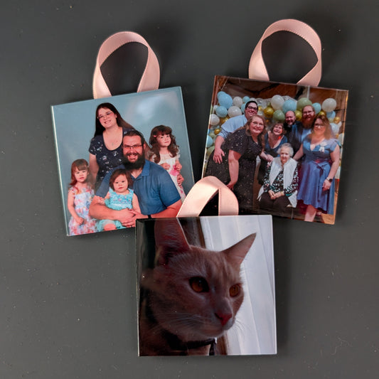 Photo Magnet Ornaments
