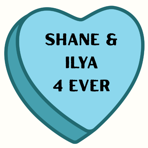 Sweetheart Valentine’s Heart Magnet – Custom Couple Keepsake