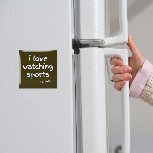 Sports Anime Watcher Magnet