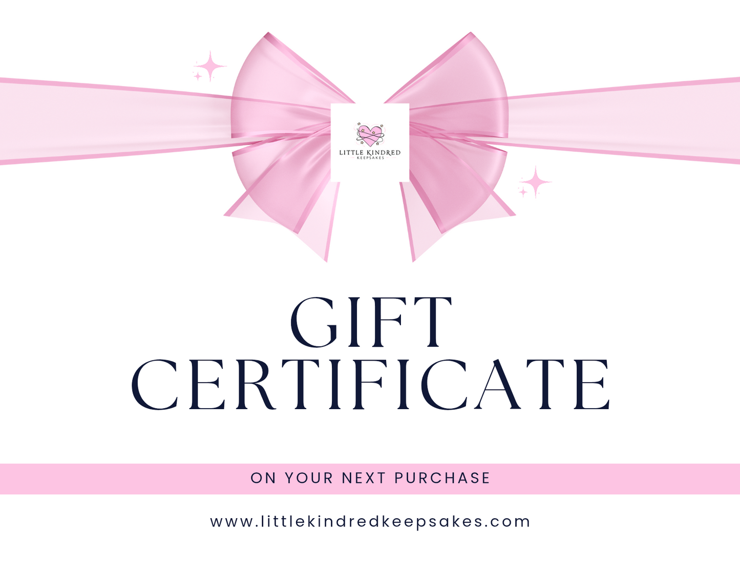 Little Kindred Keepsakes Gift Card