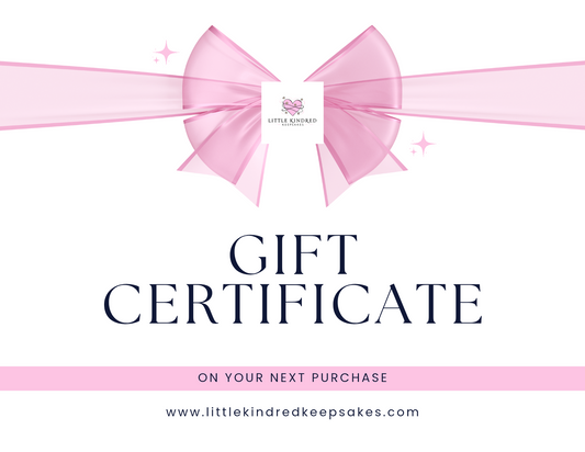 Little Kindred Keepsakes Gift Card